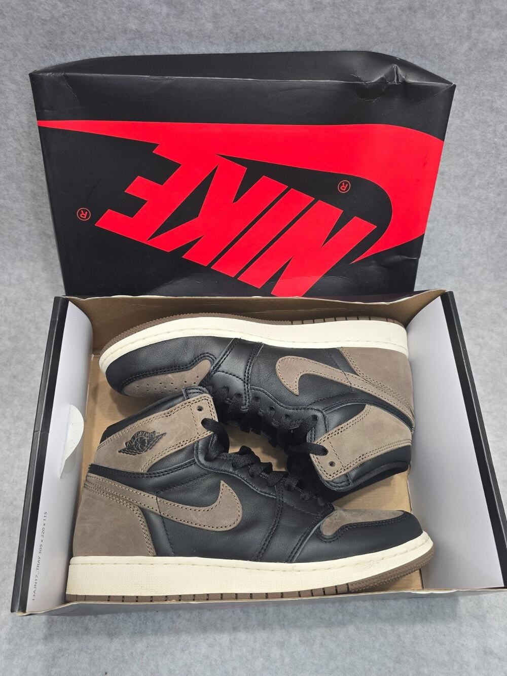 Nike Air Jordan 1 High OG Palomino GS Size 7Y EU 40 FD1437-020 Suede With Box